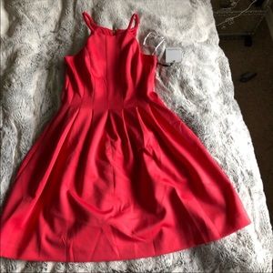 Calvin Klein Fit And Flare Dress